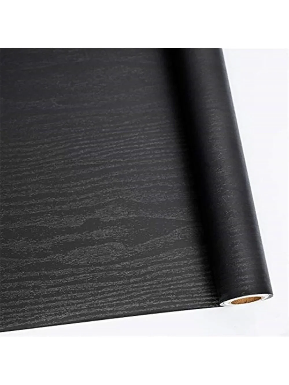 Black Wood Peel Stick Wallpaper Self Adhesive Contact Paper Cabinet Furniture
